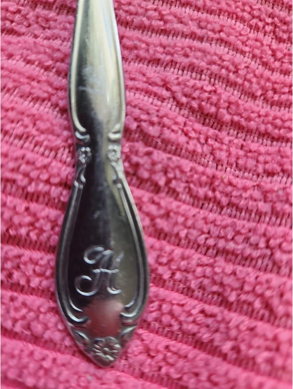 Customcraft Monogrammed H spoon!